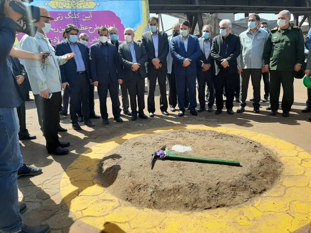 کلنگ زنی سه طرح عظیم توسعه ای در فولاد خوزستان